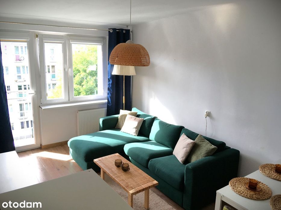 Jasne przytulne mieszkanie 37m2 Piekoszowska