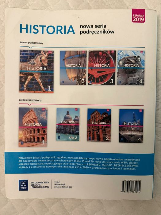 Podręcznik do historii 1 liceum i technikum