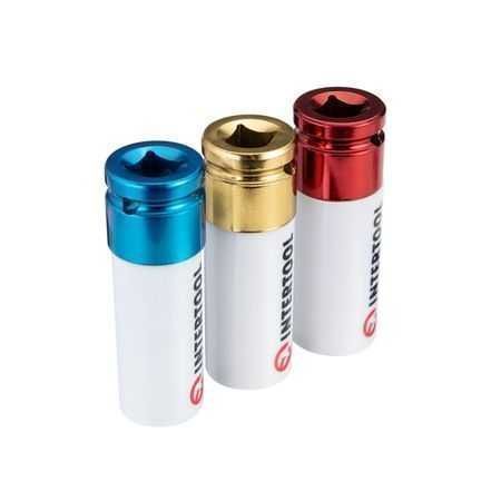 Набір головок ударних подовж 1/2" 17, 19, 21 STORM INTERTOOL ET-8502