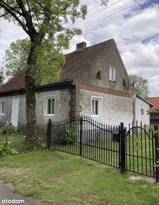 Dom wolnostojący z dużą działką w spokojnej wsi
