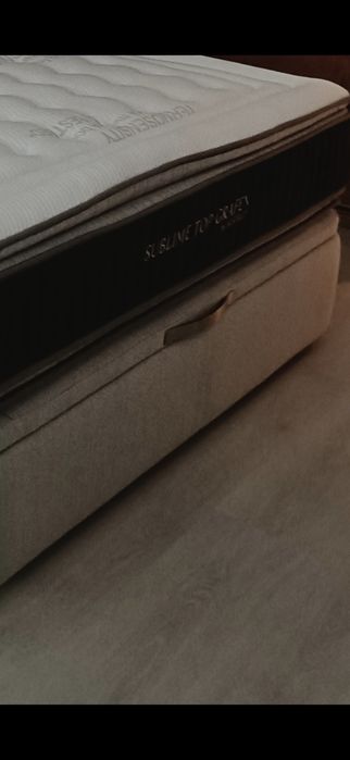 Sommier 160x200cm tecido