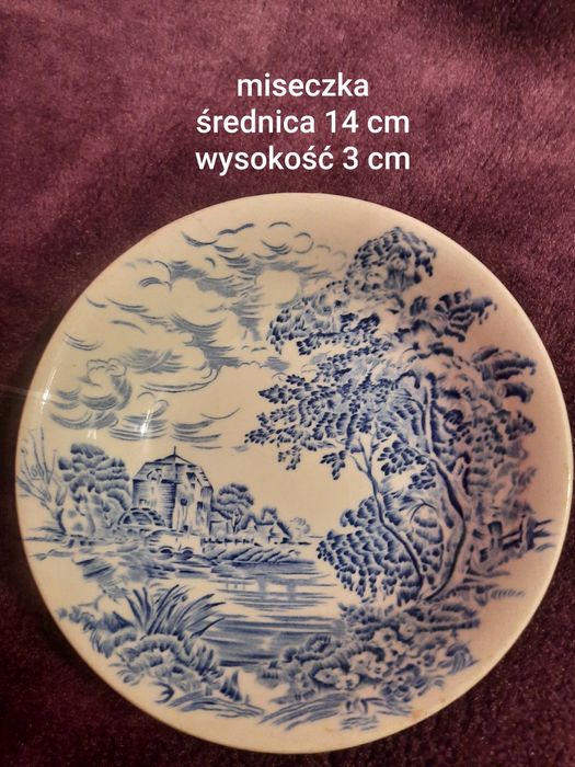 Stara miseczka Wedgwood Anglia porcelana Antyki kolekcje