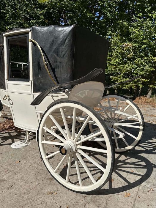 Powóz Szustala lando 1895 parokonny bryczka