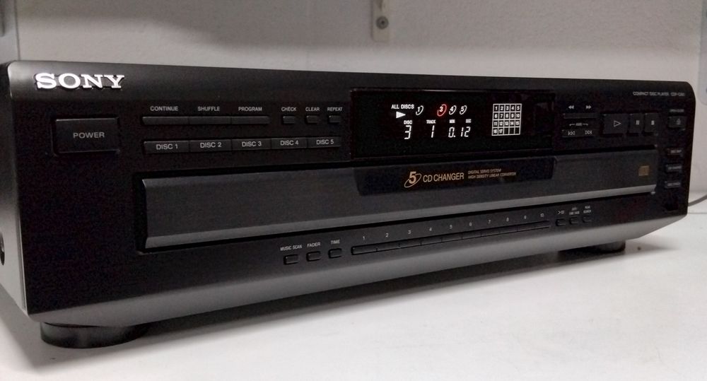 SONY leitor de cd CDP-C661