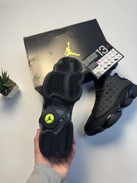 Кросівки Nike Jordan 13 Black Cat Retro • Джордан 13 41 розмір