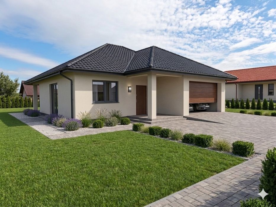 Sprzedam nowy dom parterowy 150m² na działce 1500m² - Widok 5