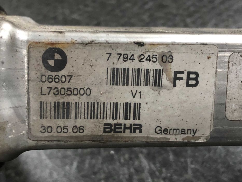 Chłodnica Spalin EGR BMW E90 E91 E92 E84 E60 E61 E70 M47 M57 2.0d 3.0d