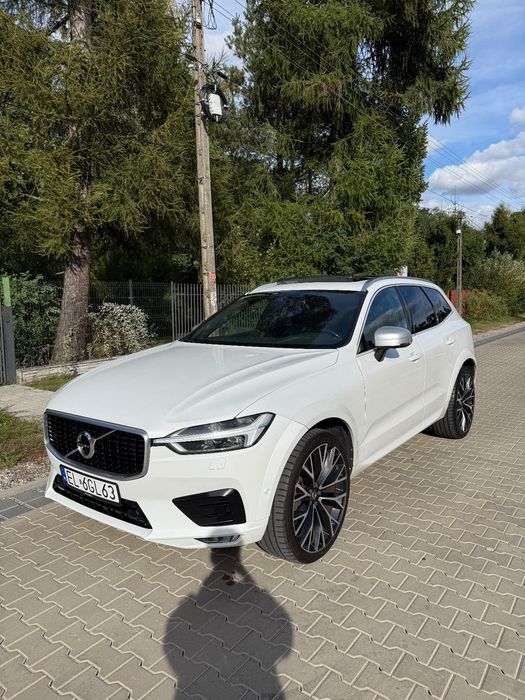 Volvo XC 60 VOLVO XC60 T5 AWD POLESTAR R DESIGN biała perła koła 22” kamery 360 hk