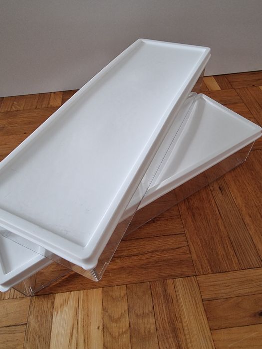 Zestaw 2 pojemników do przechowywania makaronu 1100ml