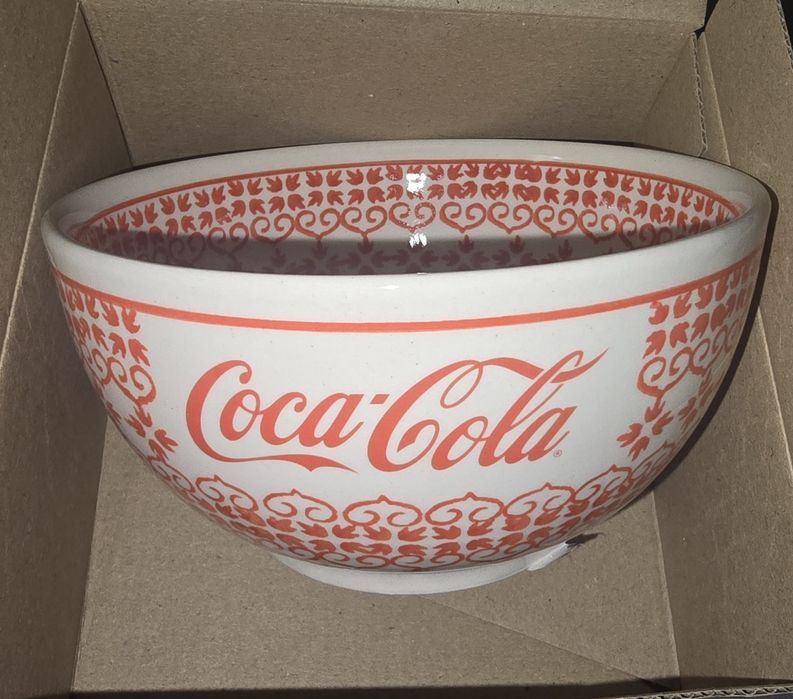 Miska ceramiczna Coca-Cola x Bolesławiec