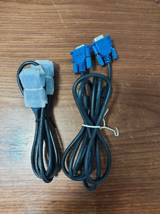 VGA , DVI кабель