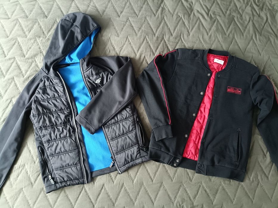Kurtka przeciw deszczowa Softshell 4F 152 Bomberman na jesień
