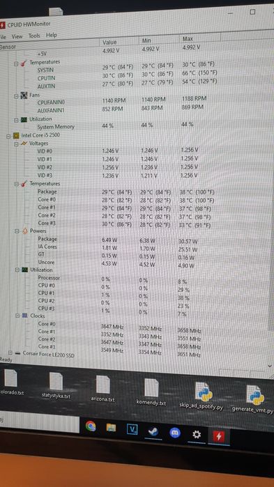 Komputer FUJITSU GTX 1050