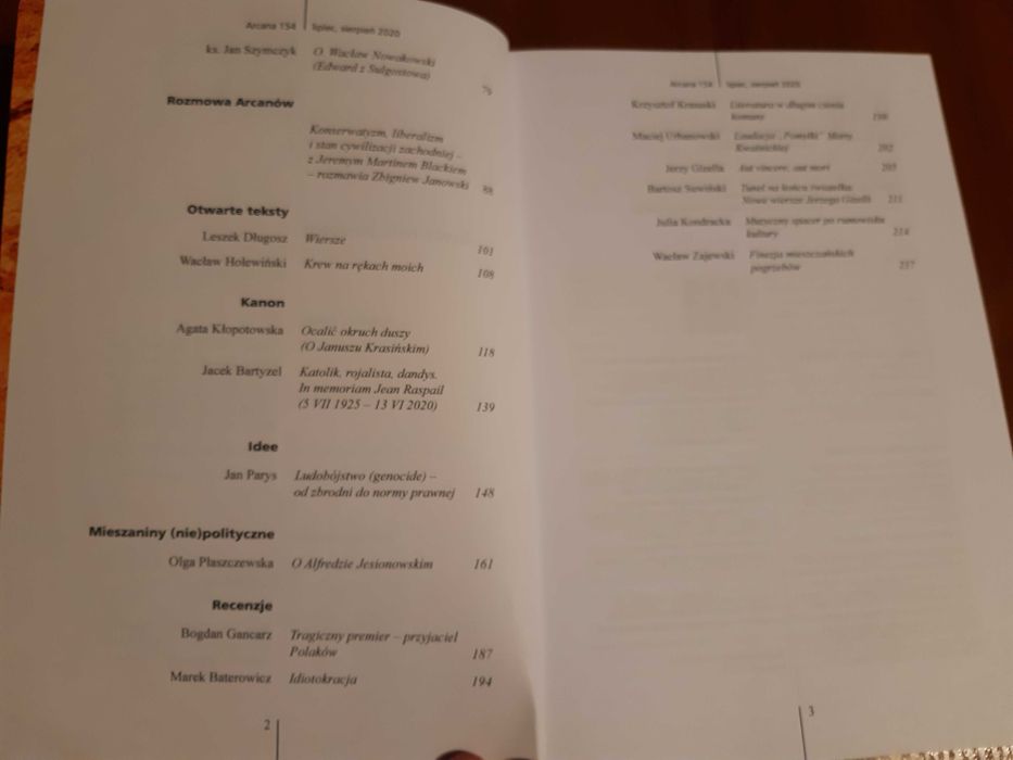 Arcana nr 154 Dwumiesięcznik Kultura, historia, polityka