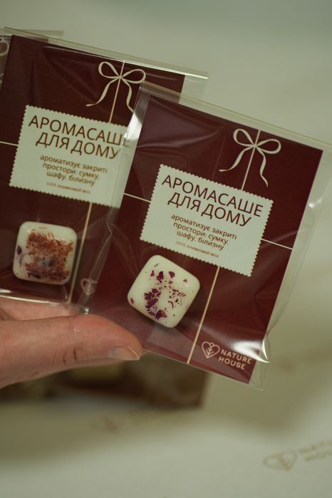 Комплімент клієнтам, міні-міні аромасаше, подарунок в посилку, для майстрів манікюру, салонів краси, магазинів