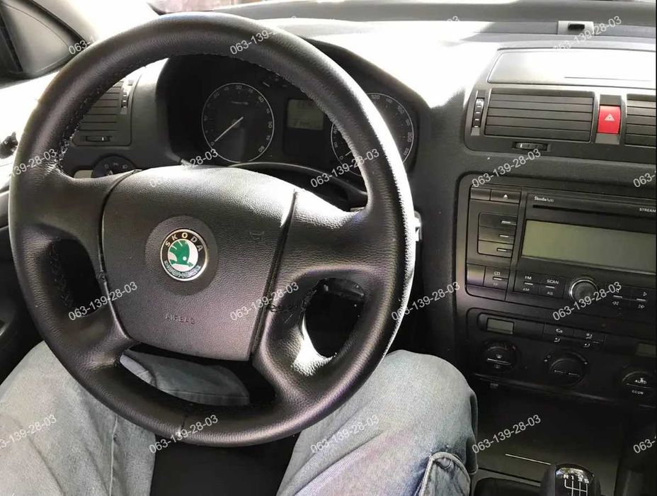 Skoda Octavia Fabia Roomster Оплетка чехол на руль Шкода Октавия Фабия