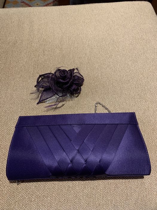 Mala toilette em roxo