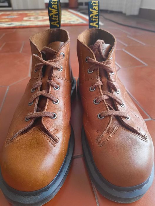 Botas Couro Dr. Martens Church Buckingham Monkey (Homem - 42)
