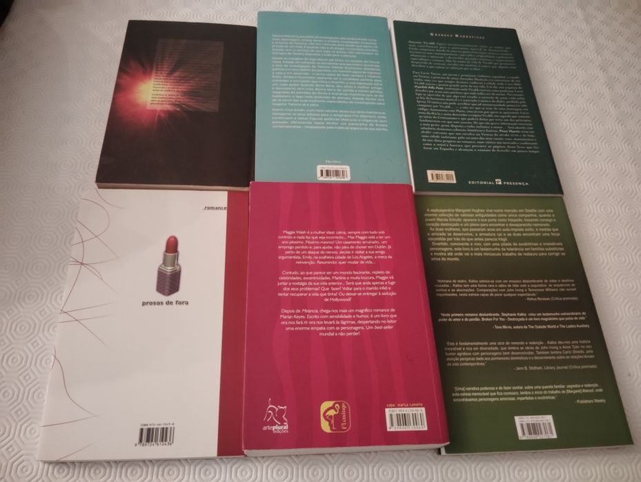 Livros de Ficção Vários Escritores Usados