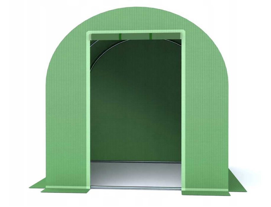 Nowy TUNEL FOLIOWY OGRODOWY szklarnia do ogrodu 2x2 4m2