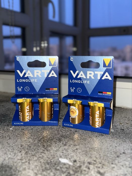 Батарейка VARTA LONGLIFE C (ES) уп. -2шт