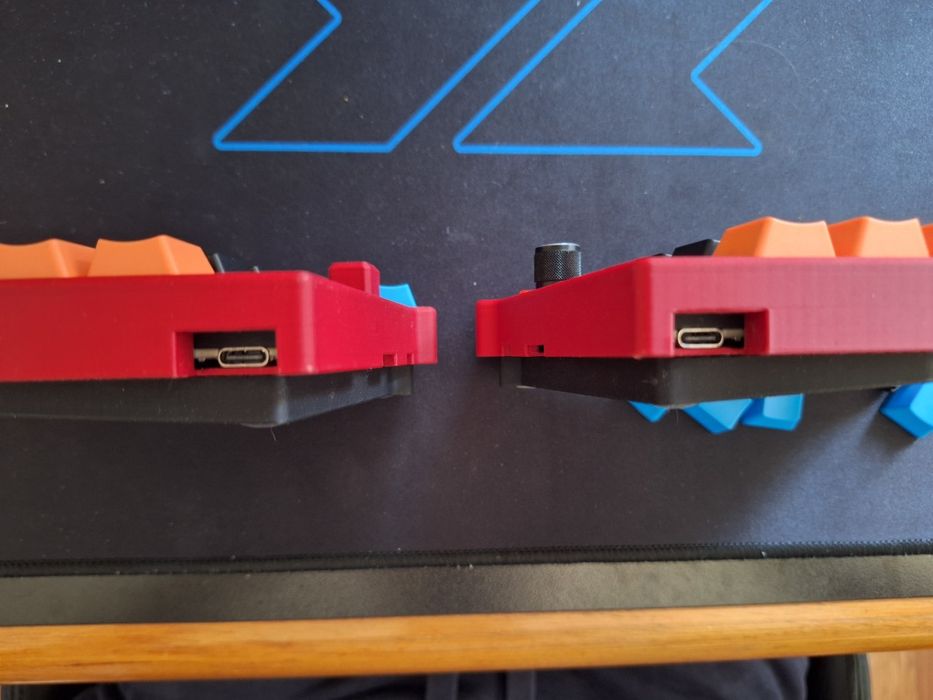 Teclado Split - Split Keyboard - mecânico - Sofle 58 teclas