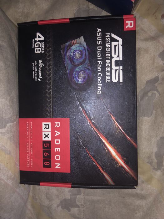 Placa Grafica asus rx560
