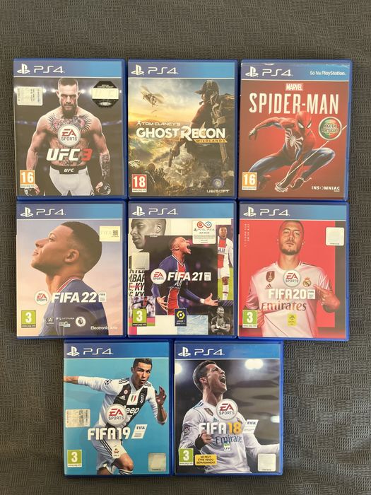 Coleção de Jogos PS4