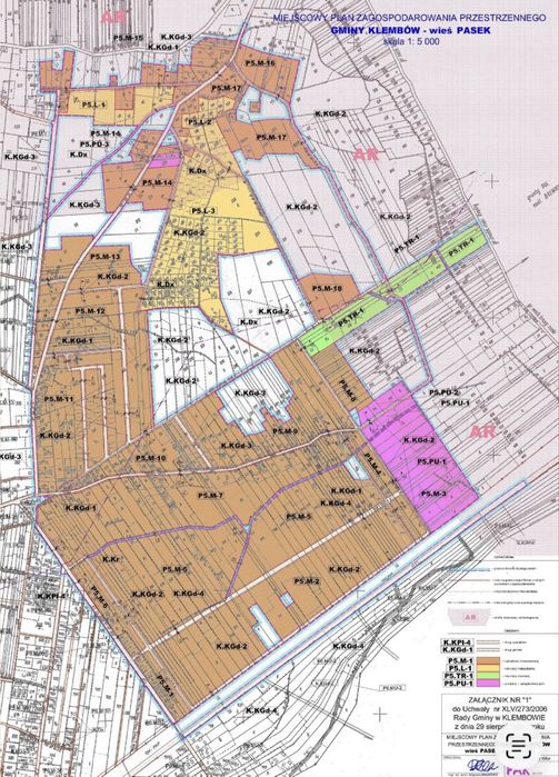 Dzialka Pasek 2000 m² – pohled 4