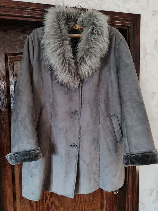 Новая дублёнка большого размера