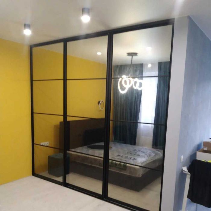 Перегородки в стиле Лофт. Межкомнатные раздвижные двери