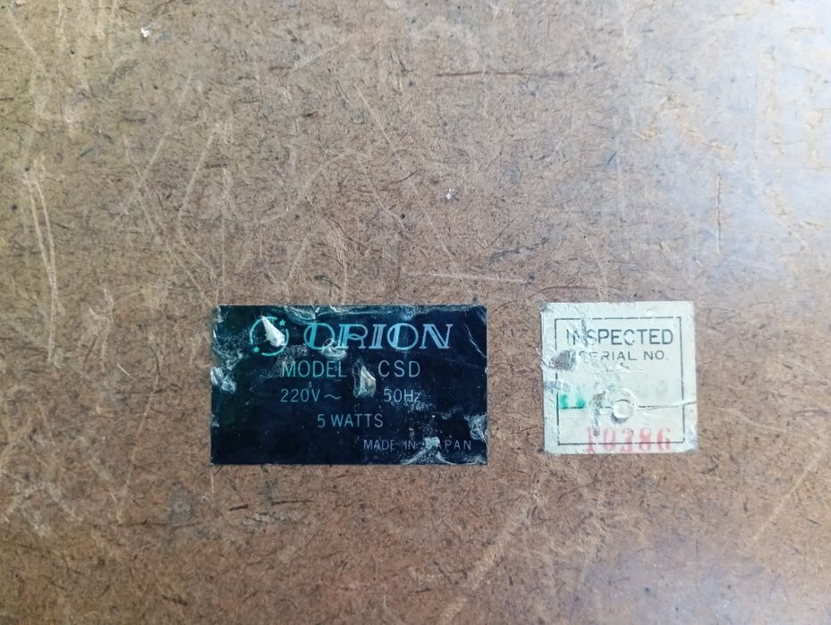 Leitor de cassetes Orion