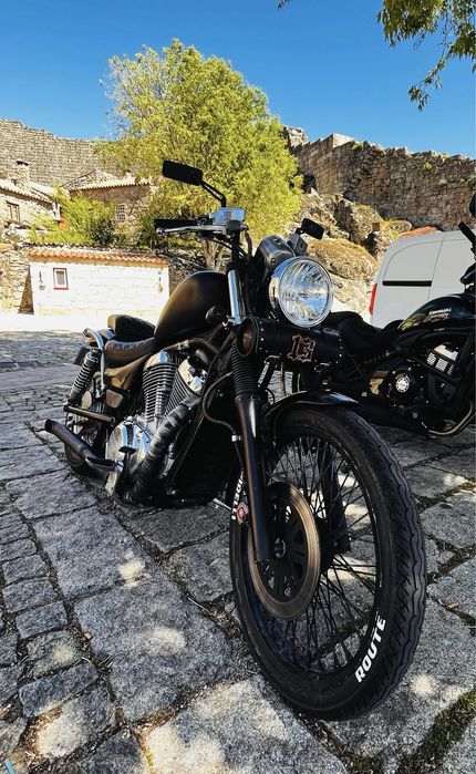 Suzuki intruder vs 800 motor avariado mas nao colado