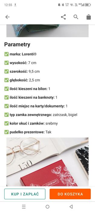 Portfel skórzany