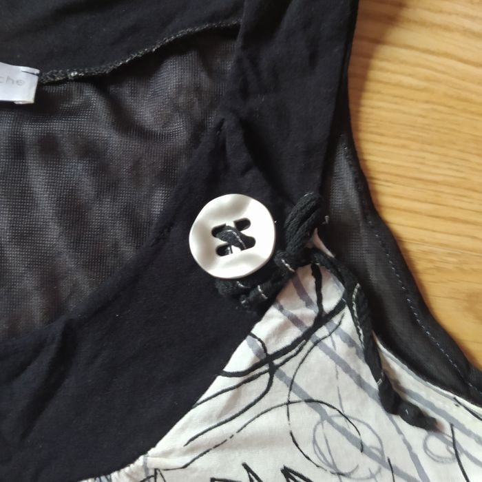 Bluzka bez rękawów r S