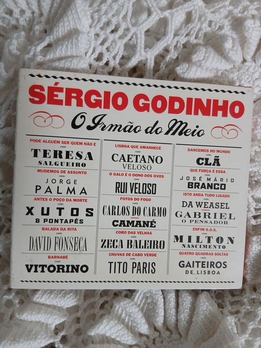 10 Discos cds Sérgio Godinho