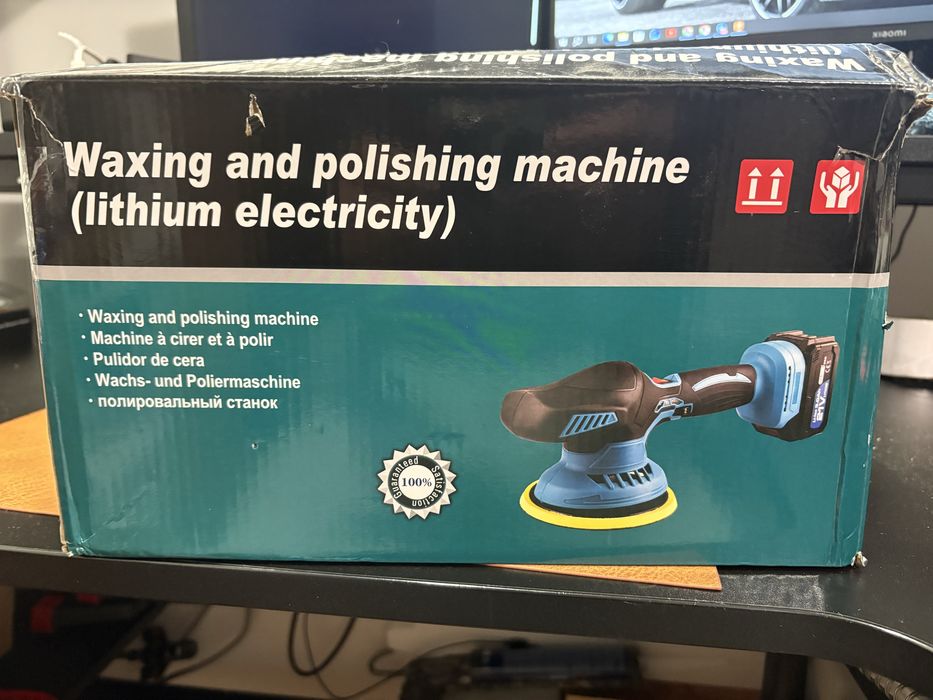 Bezprzewodowa polerka samochodowa