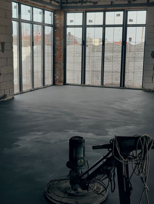 Полусухая, Машинная стяжка пола. Качество, гарантия