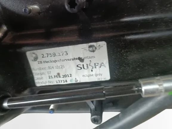 Spoiler / aileron da tampa da mala MINI Mini Coupé (R58)