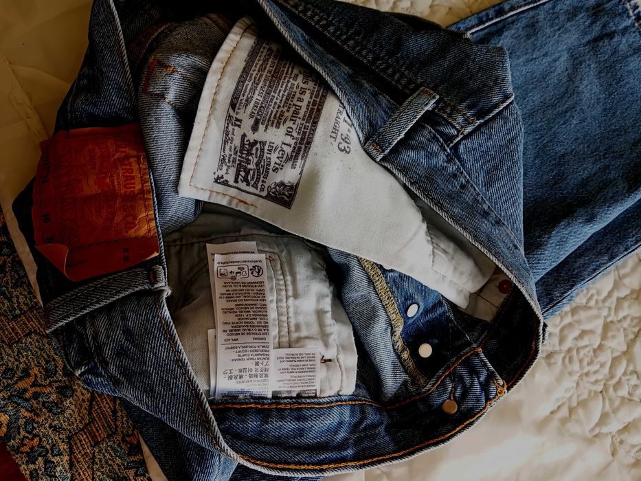 Джинси LEVIS 501 premium W36 L34 made in Egypt