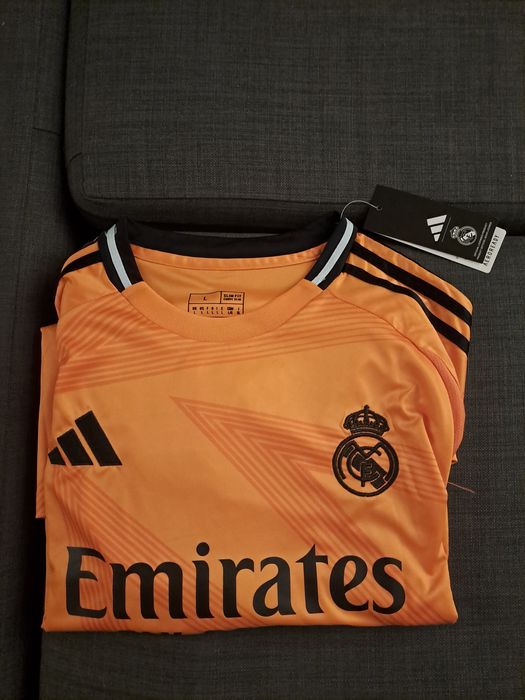 Camisola Real Madrid 2024-25 laranja Vini Jr