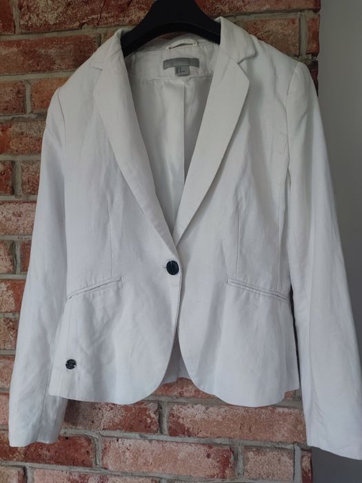 Marynarka H&M rozmiar M lniana