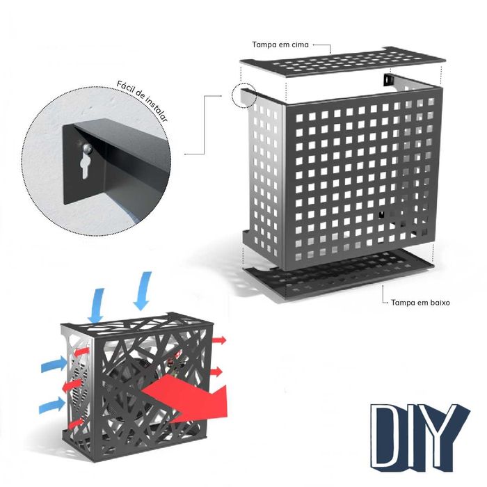 Cobertura de Ar Condicionado (Ocultação)