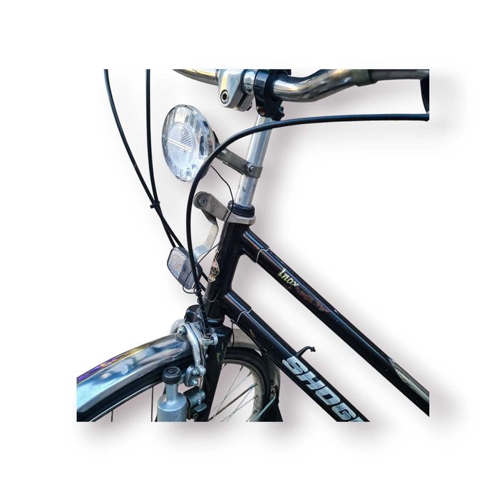 Bicicleta Clássica Shogun Zégor Inox 3 Speed – Preta (funcional)