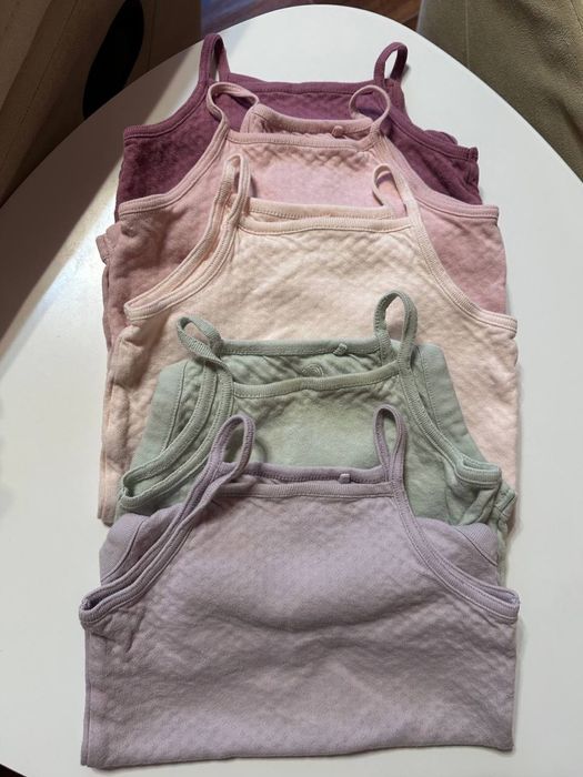 Next Боді майки 5 штук 92 см