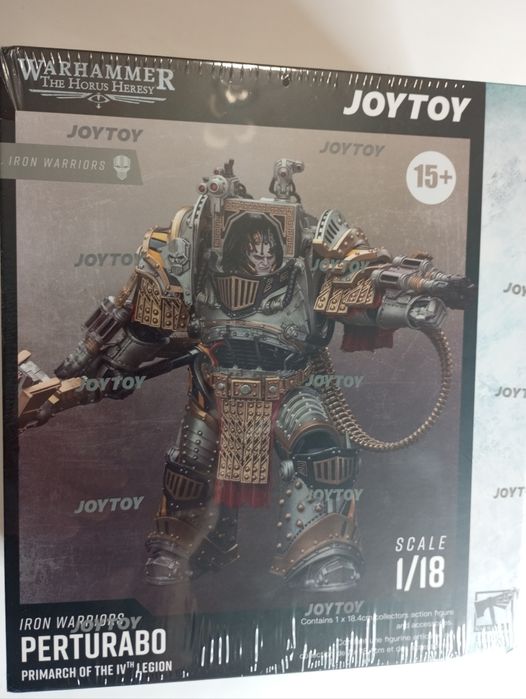 Примарх Пертурабо Залiзнi воiни Ворхамер  Модель JOYTOY Warhammer Horus Heresy Perturabo Primarch Iron Warriors