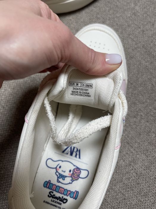 Кеди Zara для дівчинки