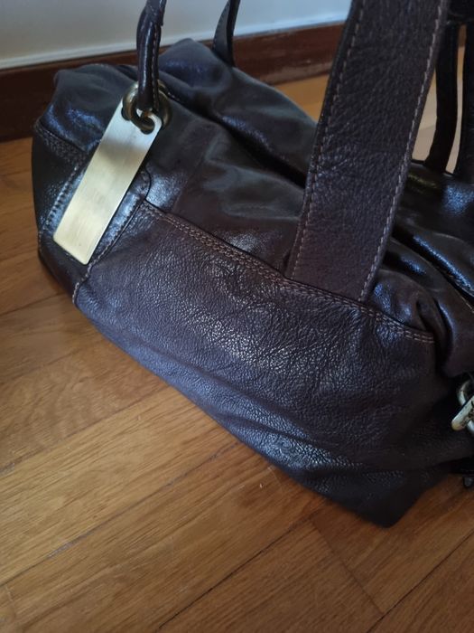 Mala em Pele Castanha da Rufel