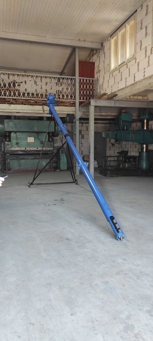 Транспортер для зерна. Шнековый погрузчик. Конвеєр гвинтовий Ф108х6