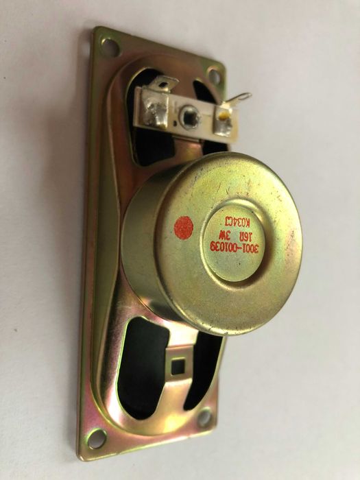 Głośnik 16Ω 3W  4,2x11 cm , ohm